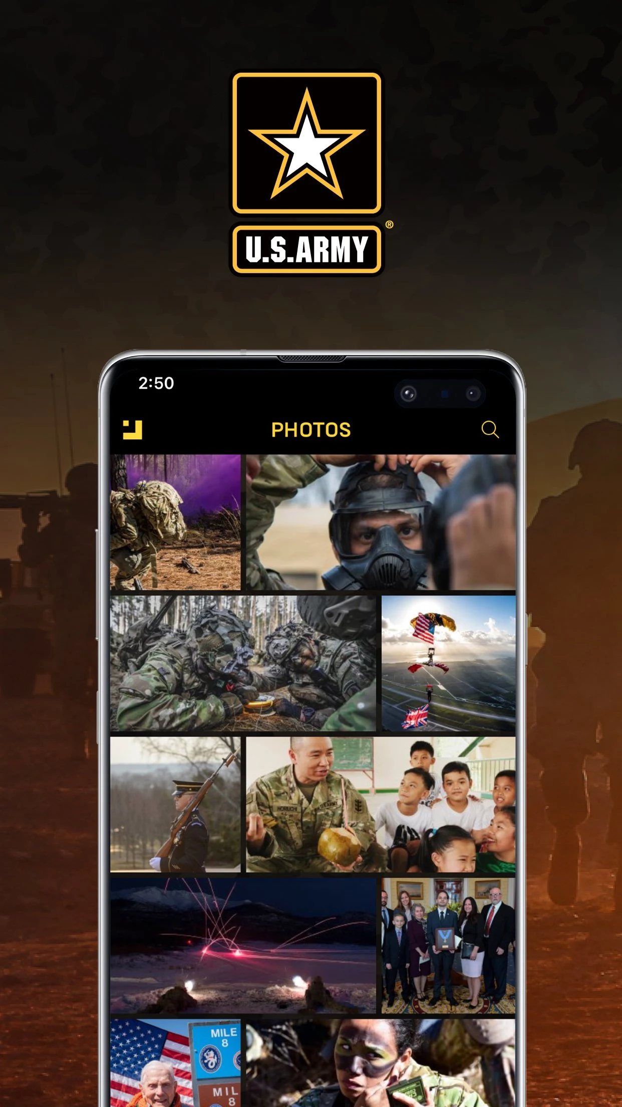 U.S. Army News and Information screenshot